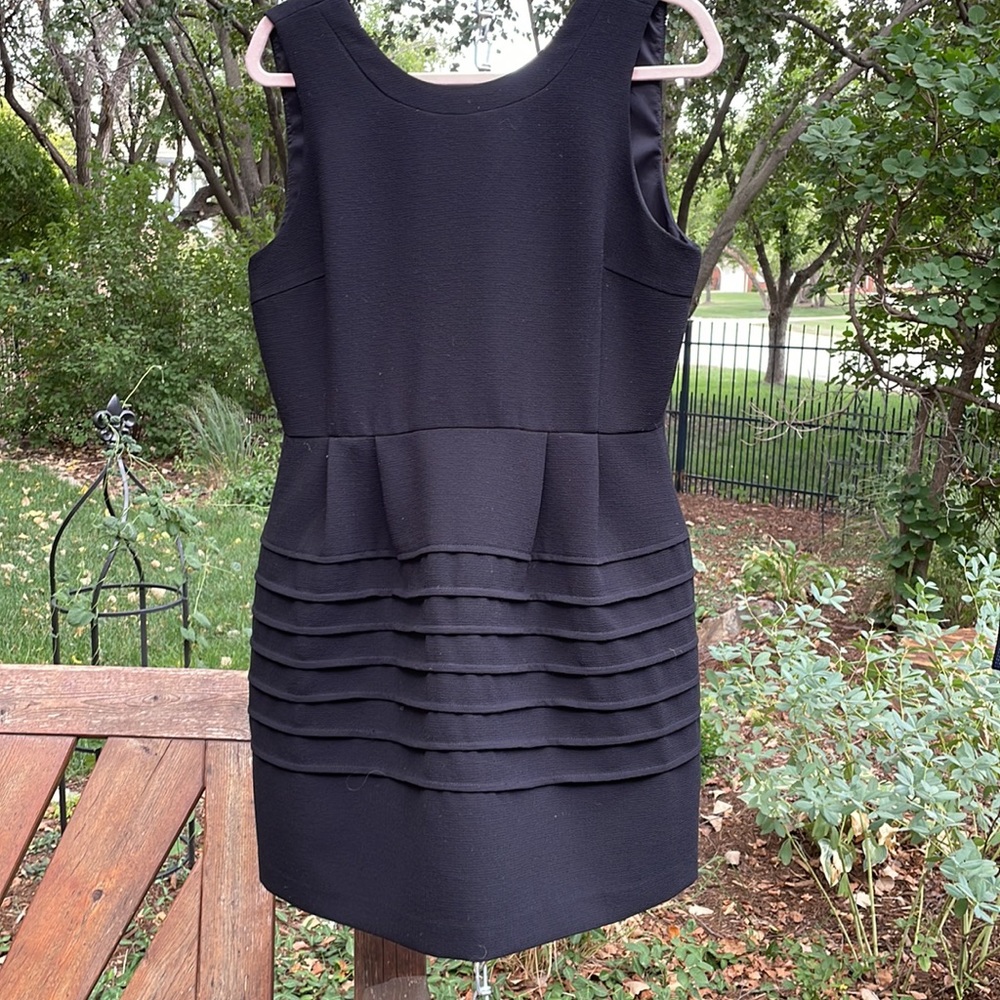 Madewell black mini dress 12. EUC - Picture 2 of 5